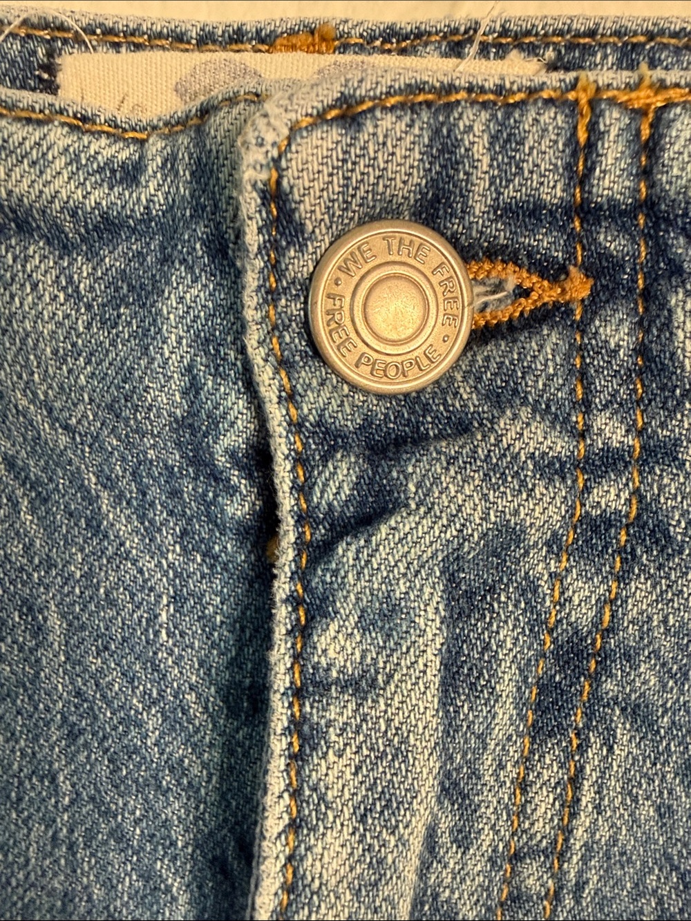 We The Free Size 29 High-Rise Wide-Leg Jeans 33.5” Inseam - Picture 7 of 11